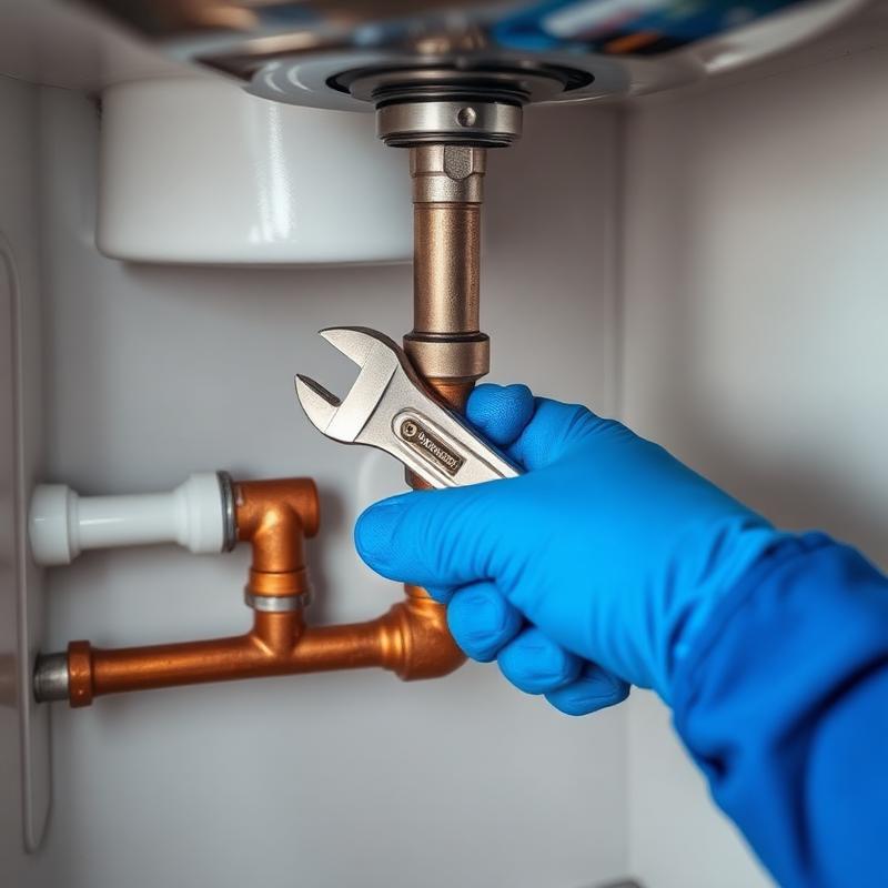 Professional plumber working on pipes - Total Plumbing Pros Mooresville NC