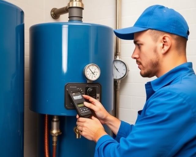 Initial Inspection - water heater service in Mooresville NC