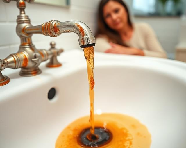 Discolored or Rusty Water - water heater service in Mooresville NC